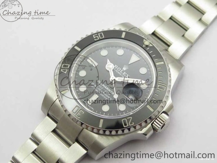 1229 Submariner 116610 LN Black Ceramic 316L Steel Noob 1:1 Best Edition V10. Stretchable 2865